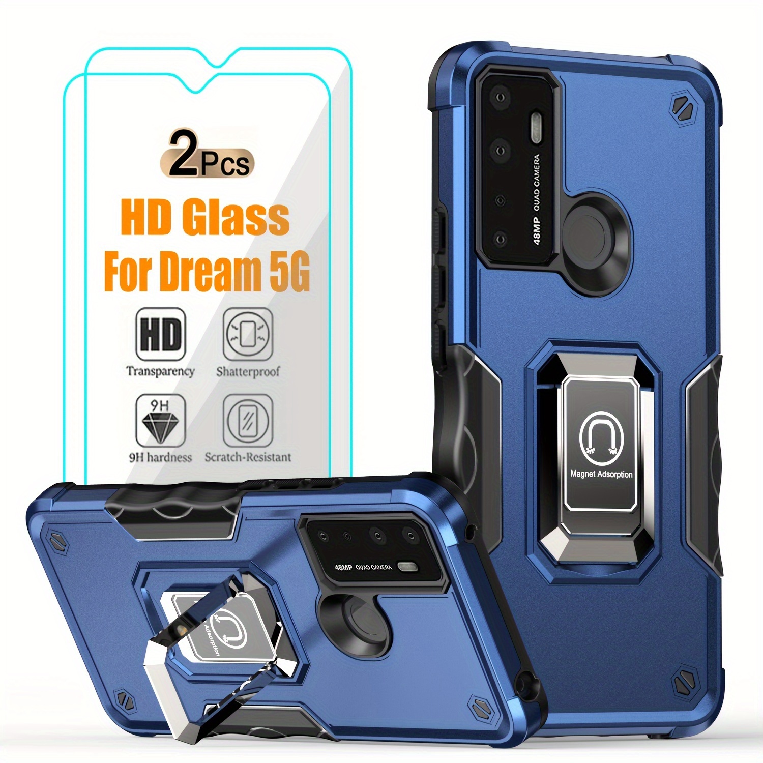 Phone Case Hd Screen Protector Compatible Cricket Dream Temu