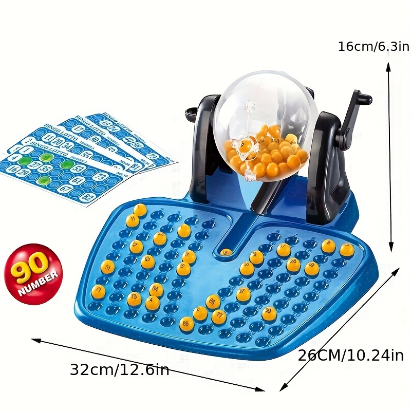 Toy Bingo Lottery Machine, Bingo Game, Handshake Lucky Game, Simulation