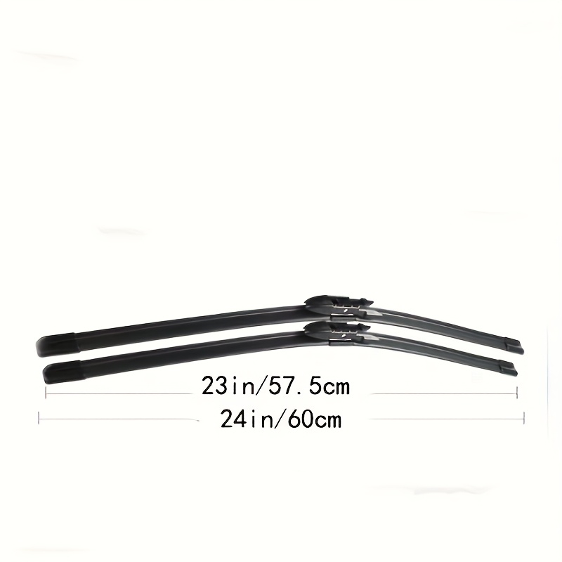 Front Wiper Blades For 520i 523i 528i E60 E61 03 - 10 Windshield Windscreen Window 24"+23"