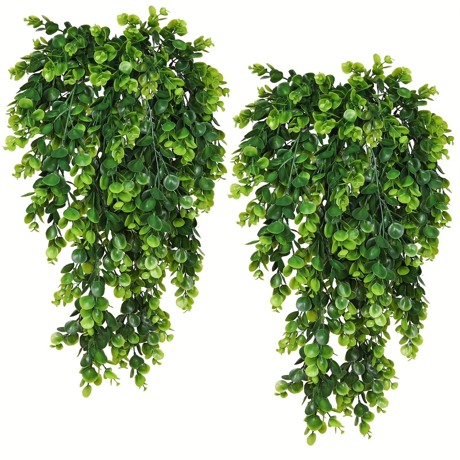 

2/4/6/8pcs Artificial Hanging Plants, Fake Ivy Vine With Fake Leaves, Suitable For Room Hotel Living Room Decoration, Indoor Outdoor Decoration Yard Greenery House Wall Decor