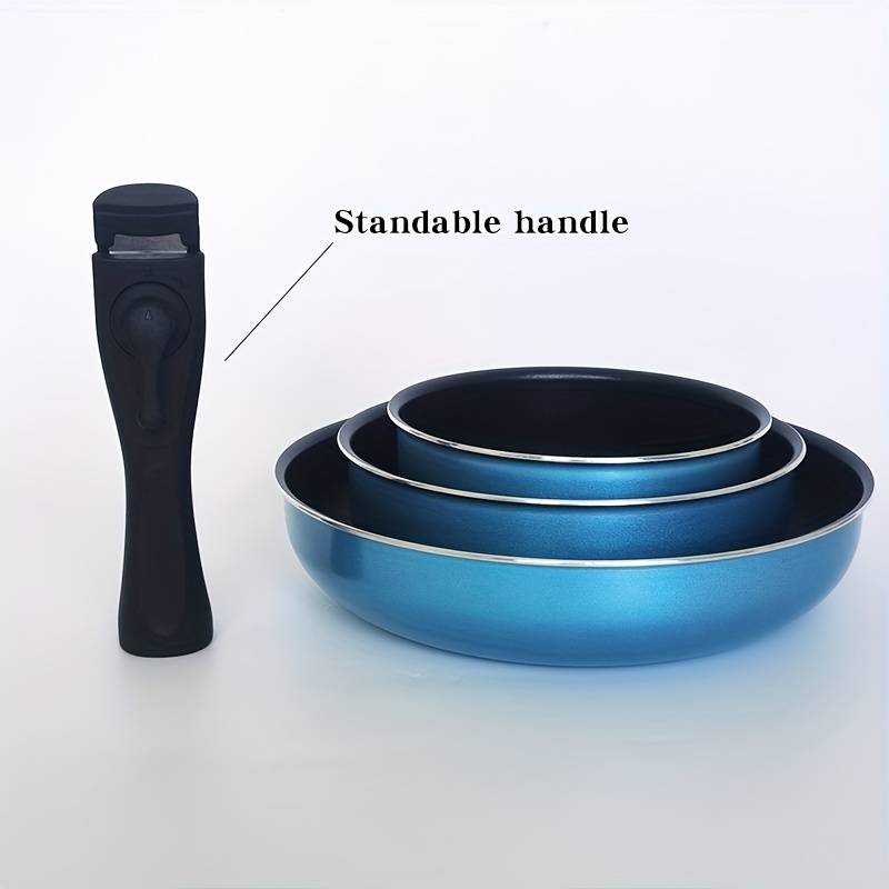 1  handle detachable movable stand   for   handed operation fits most pots pans non stick   universal pot handle replacement kitchen accessories details 6