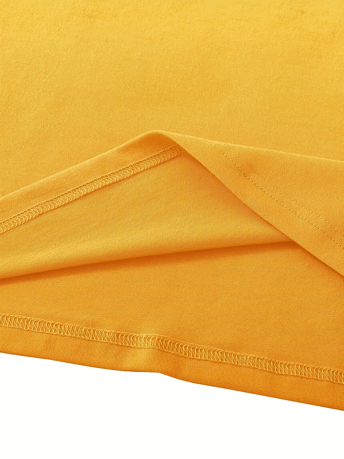 Solid Color Crew Neck T-Shirt, Casual Short Sleeve T-Shirt for Spring & Summer, Women's Clothing