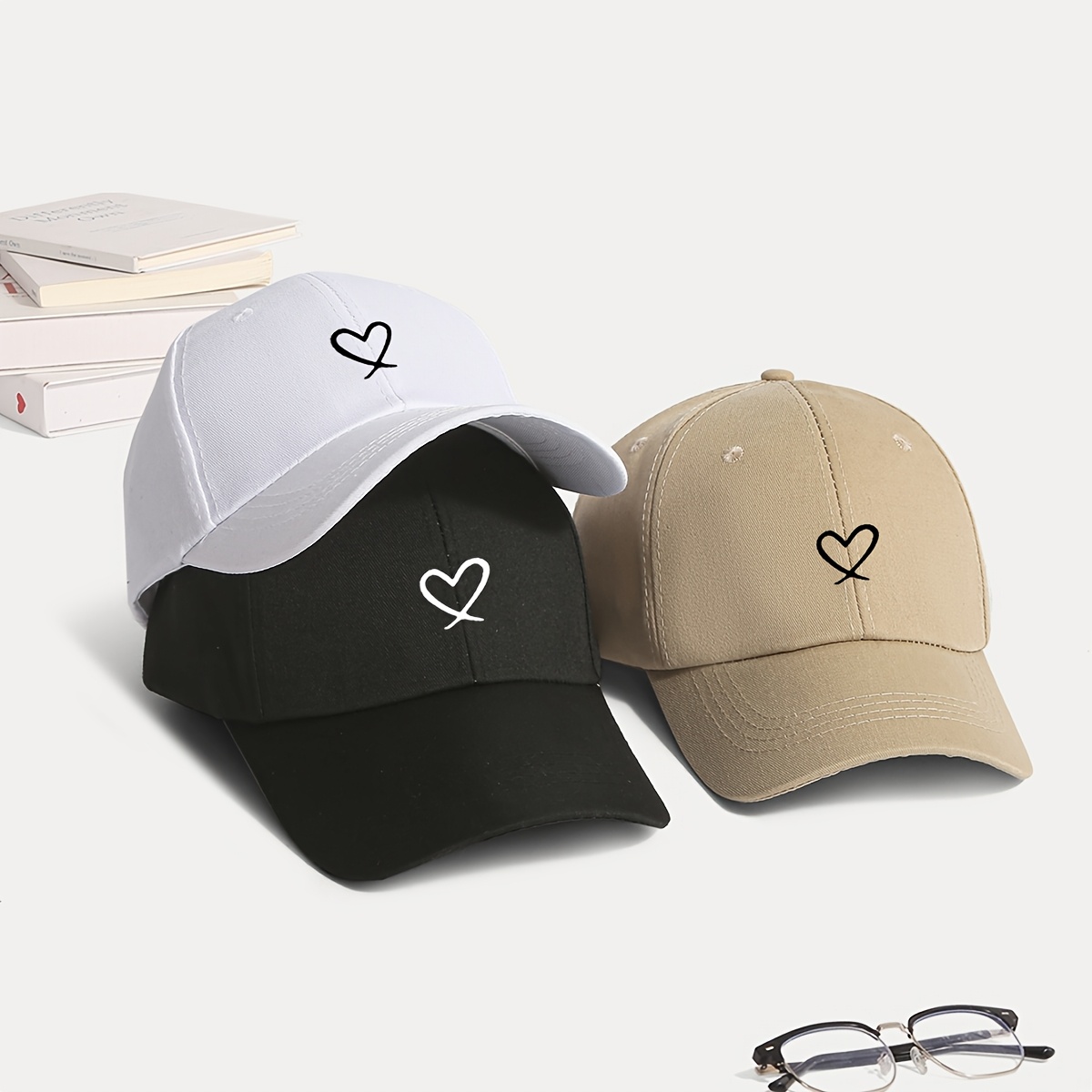 1pc/3pcs Easy Baseball Cap, Breathable And Versatile, Suitable For Outdoor Shopping, Unisex