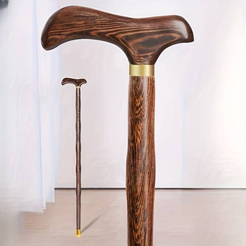 high quality wooden cane sturdy and durable perfect as a thoughtful gift for parents ideal for outdoor hiking a reliable ergonomically designed made from suitable for year round use