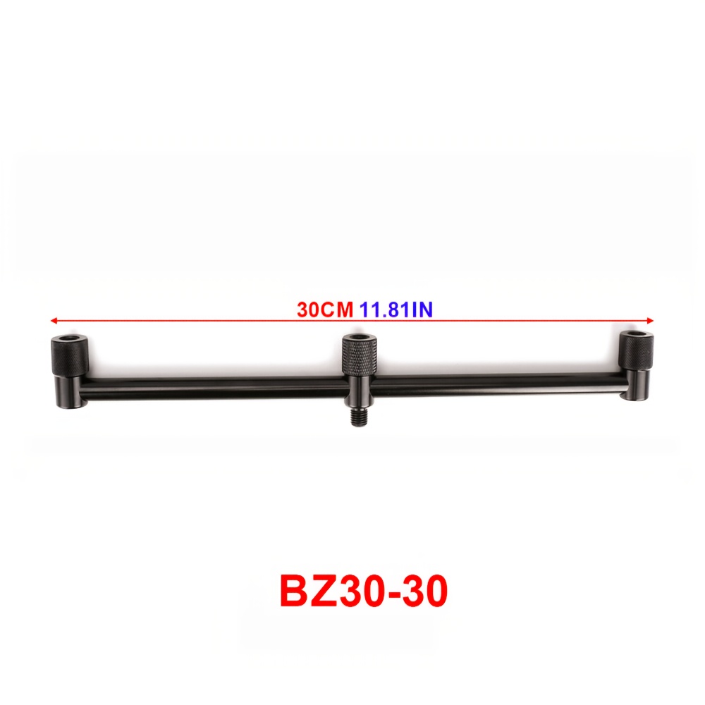 TEMU Supporto per canna da pesca per /25/30 cm, accessorio universale con barra rimbombante filettata per rod pod e bastoni da riva