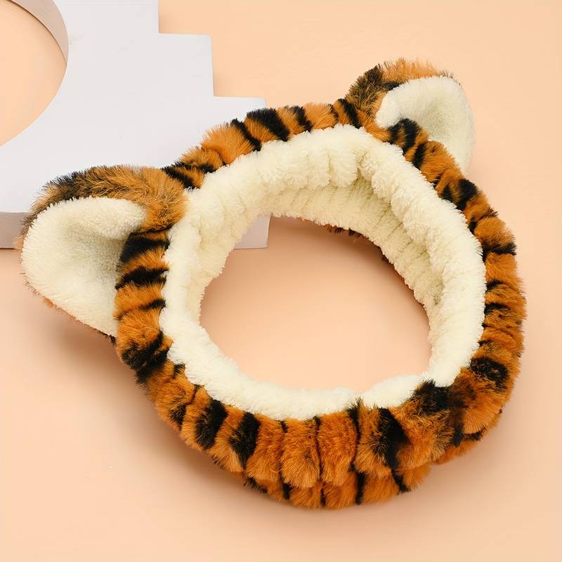 Cerchietti Halloween Costumi Leopardo, Cerchietto Con Orecchie Di Leopardo Set Halloween Gatto