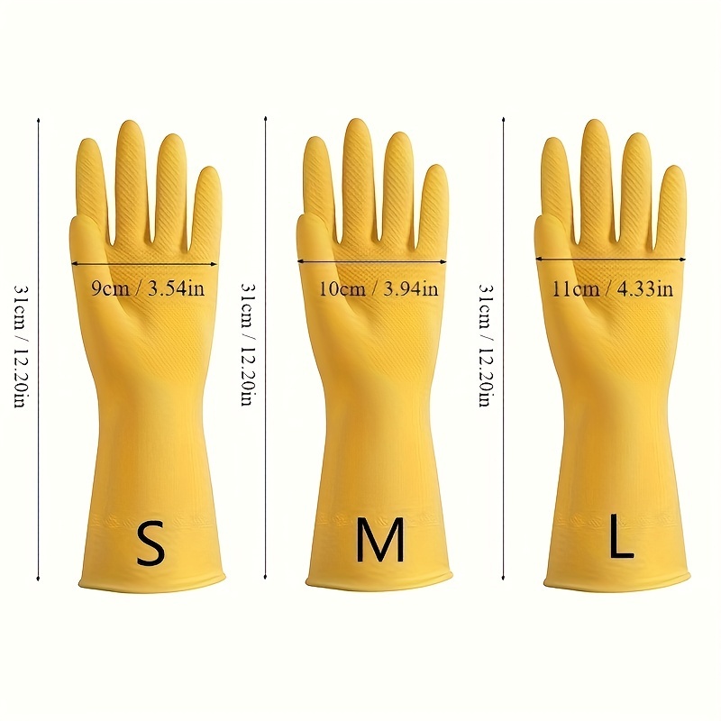 extra thick reusable household gloves waterproof non slip Temu