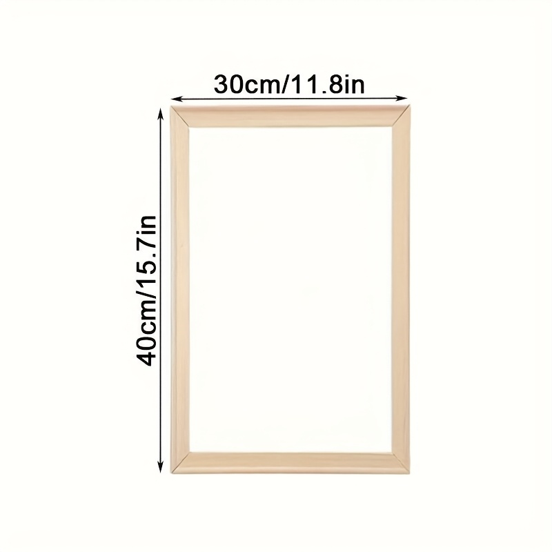 Diy Wooden Combination Picture Frame, Reusable Photo Frame, Oil Painting Frame, Artwork Diamond Picture Frame, Home Wall Art Decoration Gift, Multiple Sizes For You