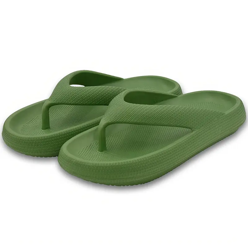 vibrant orange eva flip flops for women men soft cushioned beach slides with lightweight comfortable for summer and walking beach footwear vibrant flip flops eva sandals Product details 0