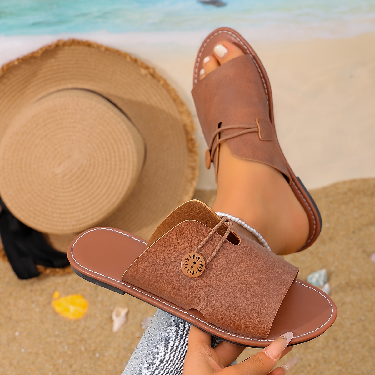 ladies fashionable casual comfortable slippers women shoes Product details 11