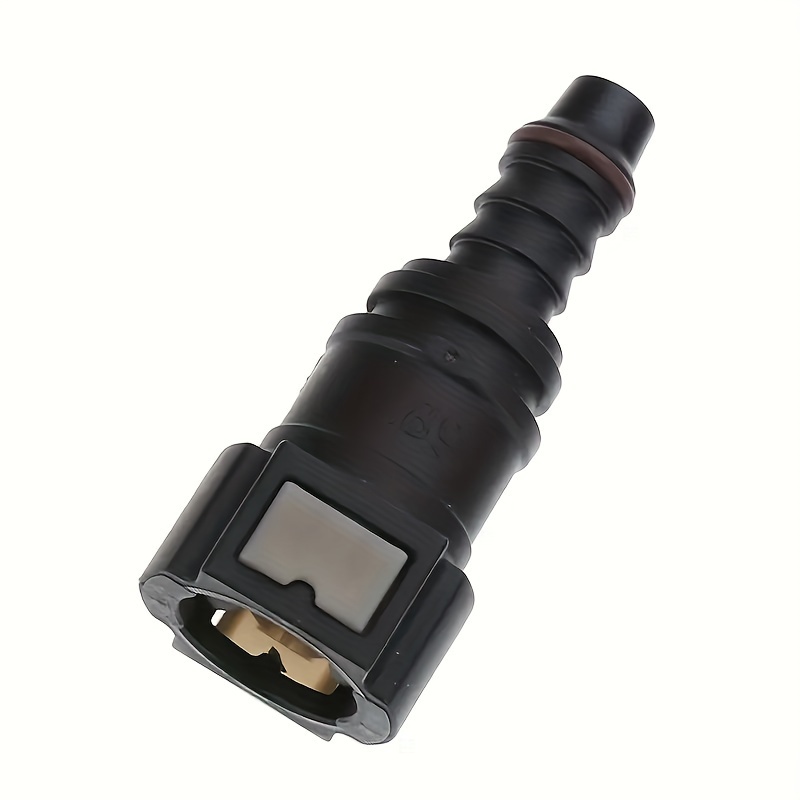 Image of 1pc Of 8mm 9.89 Automotive Fuel Line Hose Connector For Quick Release, Suitable For Car And Motorcycle Systems, Made Of Plastic For , Compatible With Gasoline, , And Ethanol Fuel Pumps