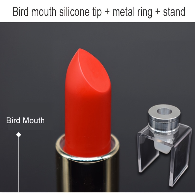 TEMU 12.1mm Lipstick Diy Making Tool Kit, Lipstick Renewal Diy Mold, Cosmetic Lipstick Making Tool Set, Silicone Lipstick Mold, Bird