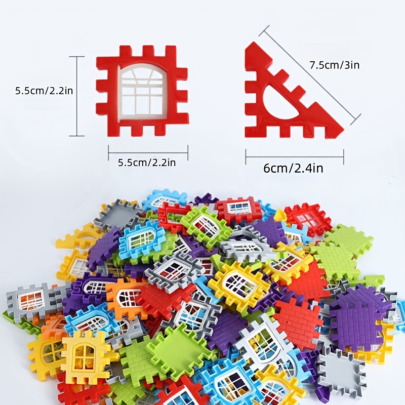 educational   blocks set 70 140 210 310pcs large creative interlocking blocks basic architecture kit classroom rewards 3 9 years birthday gifts brain boosting learning toys Product details 6
