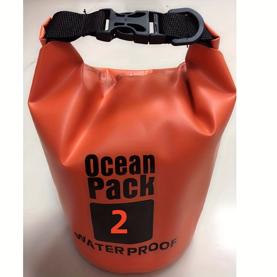 TEMU 1pc High Quality Dry Bag For Swimming, Rafting & Hiking Keep Gear Dry(2 )