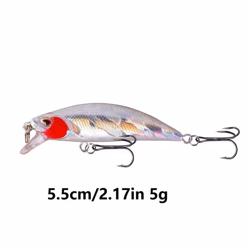 kit de 15 señuelos artificiales tipo crankbait mini minnow hundibles para y Detalles del producto 3