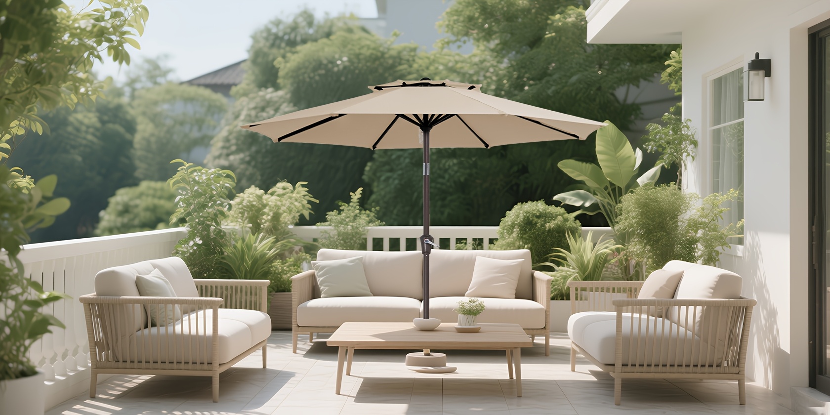 Alloy Steel Frame Umbrella