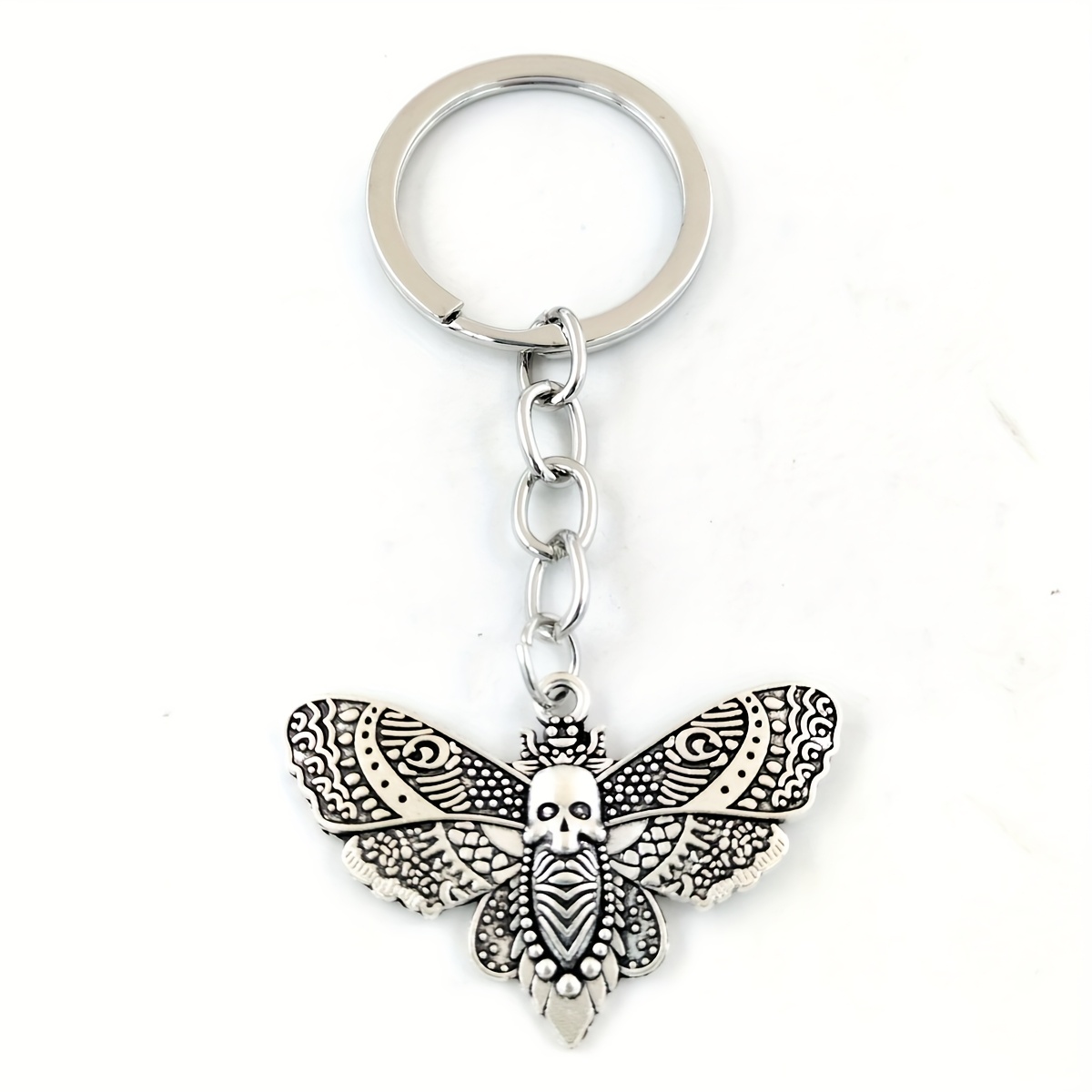 1pc Gothic Skull Keychain | Alloy Rock Punk Style | Men Women Jewelry Gift | Unique Statement Accessory
