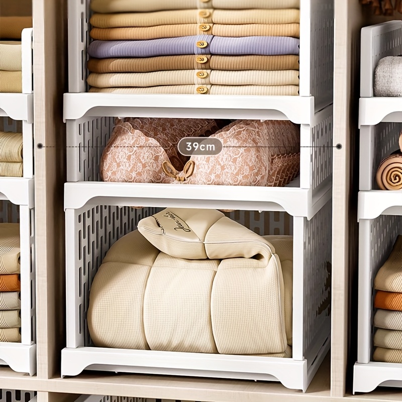 2/3 teilige stapelbare schrank schubladen organizer körbe