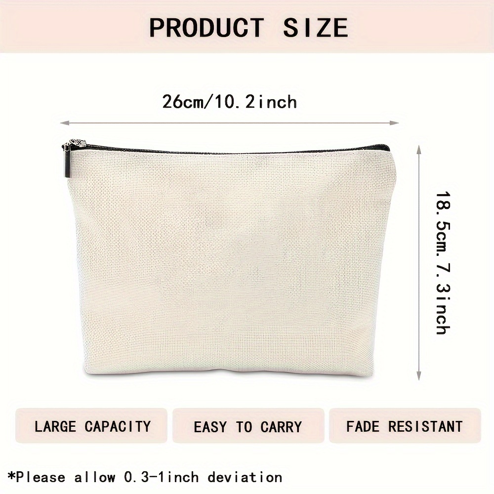 New York City inspired Large Capacity Makeup Bag Durable - Temu