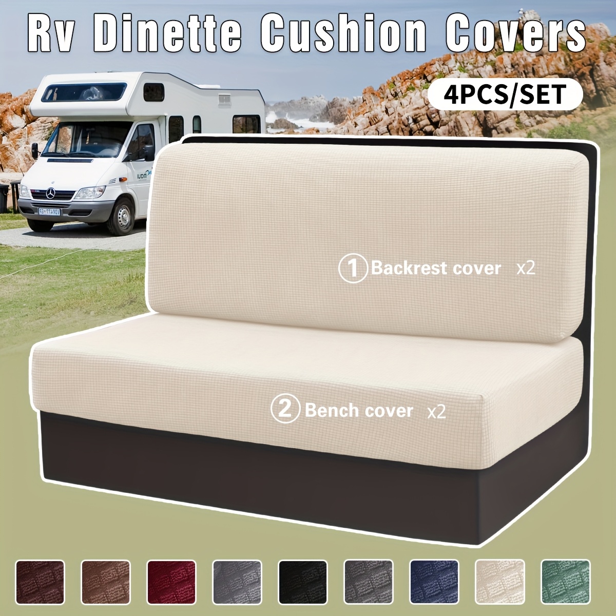 Couch Rv Dining Booth Cushions RecPro RV Dinette Booth Cushions
