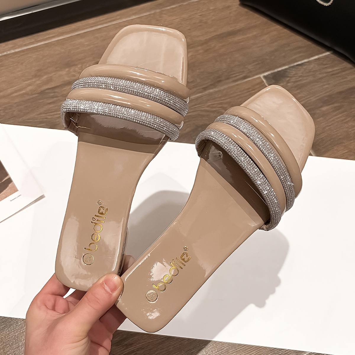 TEMU Sandals Slippers High Quality Casual Sandals Goodfor Outfit Good Quality Sandals 36-40 Walking Shoes Women