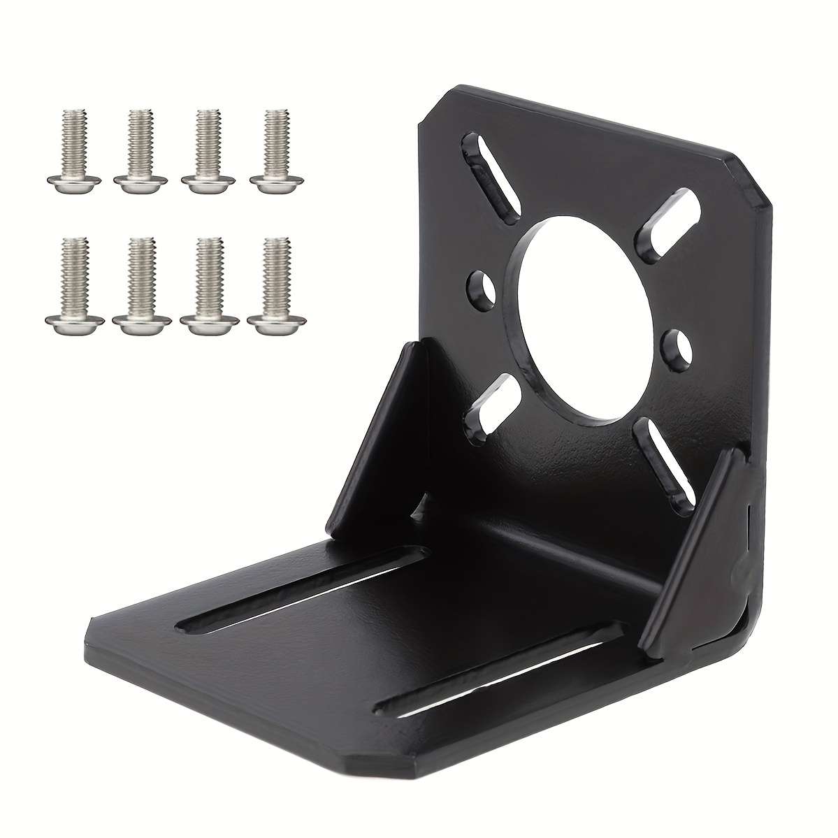 Universal 17 Stepper Motor Mounting Bracket Motor Fixing Mounting Base Multifunction Motor Mount Bracket For Stepper Motor/ Motor With M3 M4 Screws