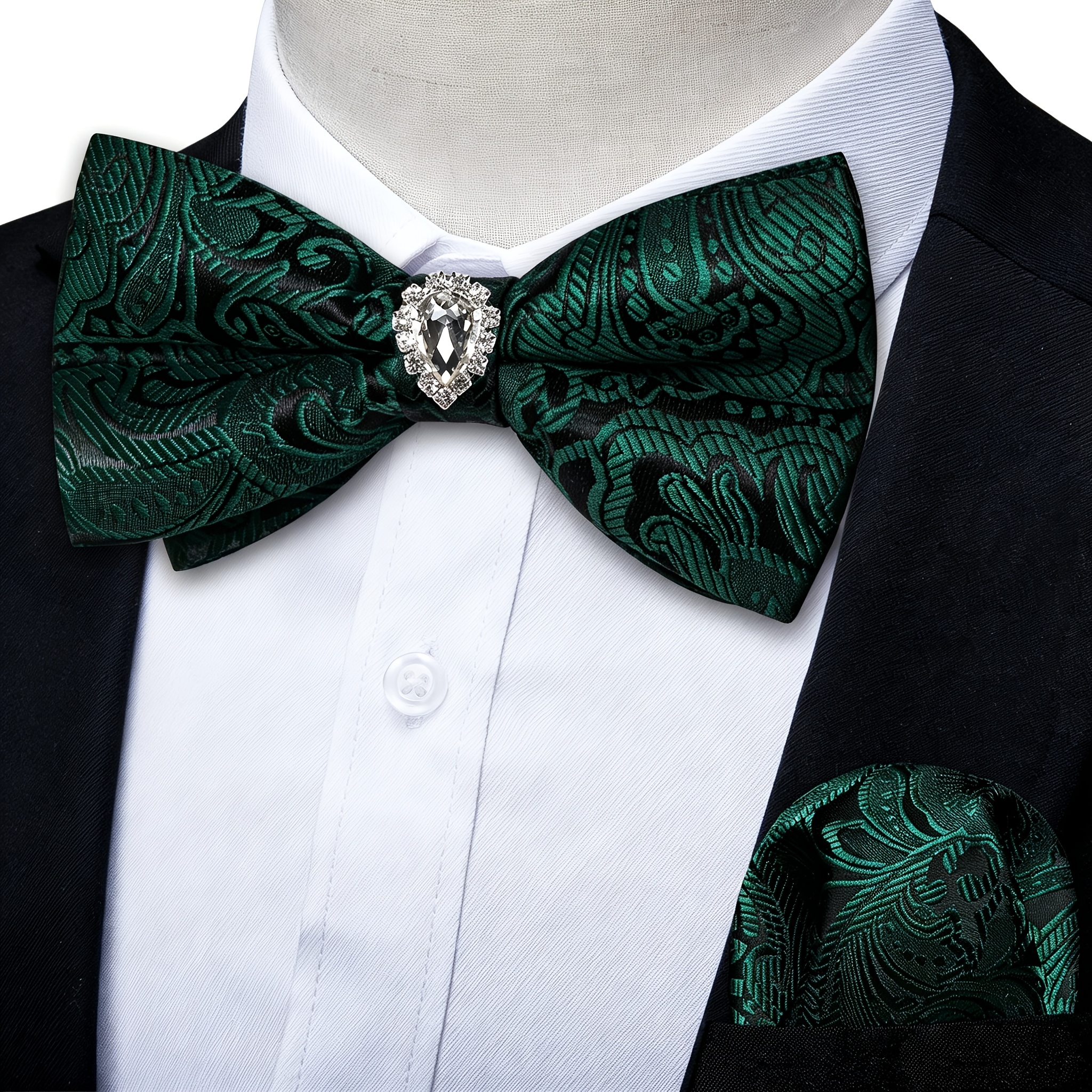 Luxury Gentleman Bow Tie, Exquisite For Formal Dinner & Wedding Hosting