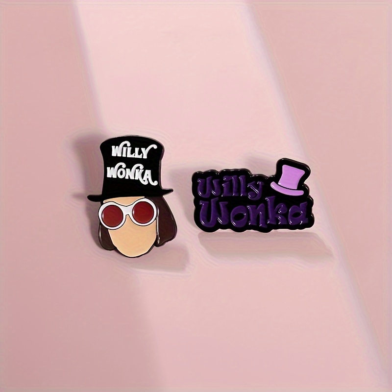 

Inspired Enamel Pin Set - 1 Or 2pcs Cartoon Girl With Hat Design, Zinc Alloy Brooches For Hats & Backpacks, Perfect Gift For Friends