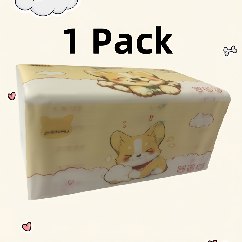 TEMU Advanced Soft And Absorbent Tissue, 460 Sheets With Elegant , Suitable For Home, Travel, Restaurant, Hotel, Car - Dye-free Elegant Tissue,