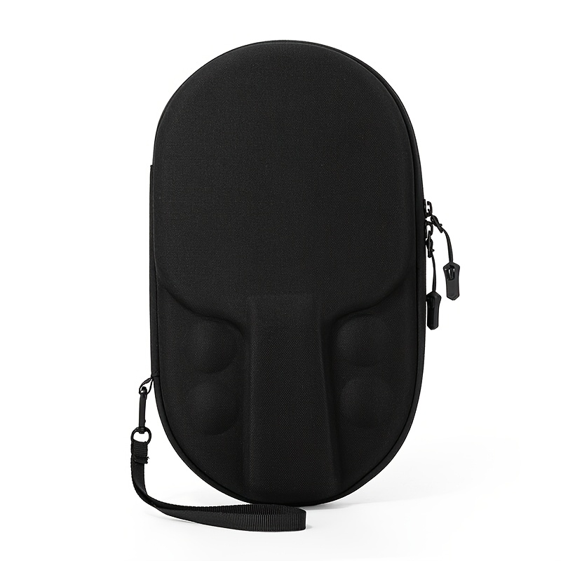 TEMU Hard Table Tennis Storage Bag, And Shockproof, Can Fit 2pcs Rackets And Table Tennis Balls, Portable And Lightweight, Protects Your Rackets And