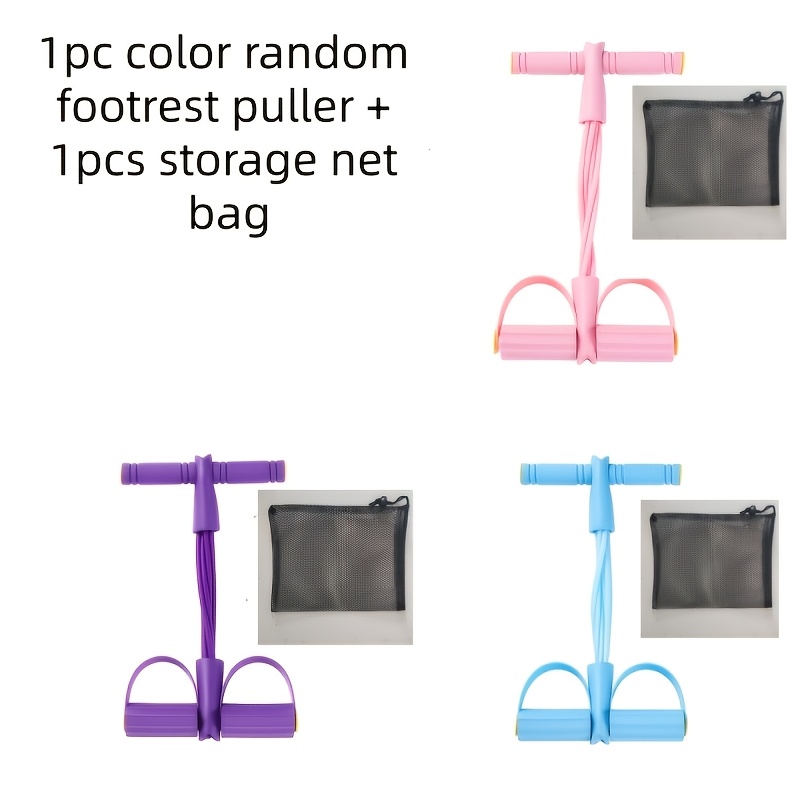 TEMU Random Color , Abdominal Control, Yoga, Fitness, , Multi-functional Pedal Resistance Device (with Compressed Towel)