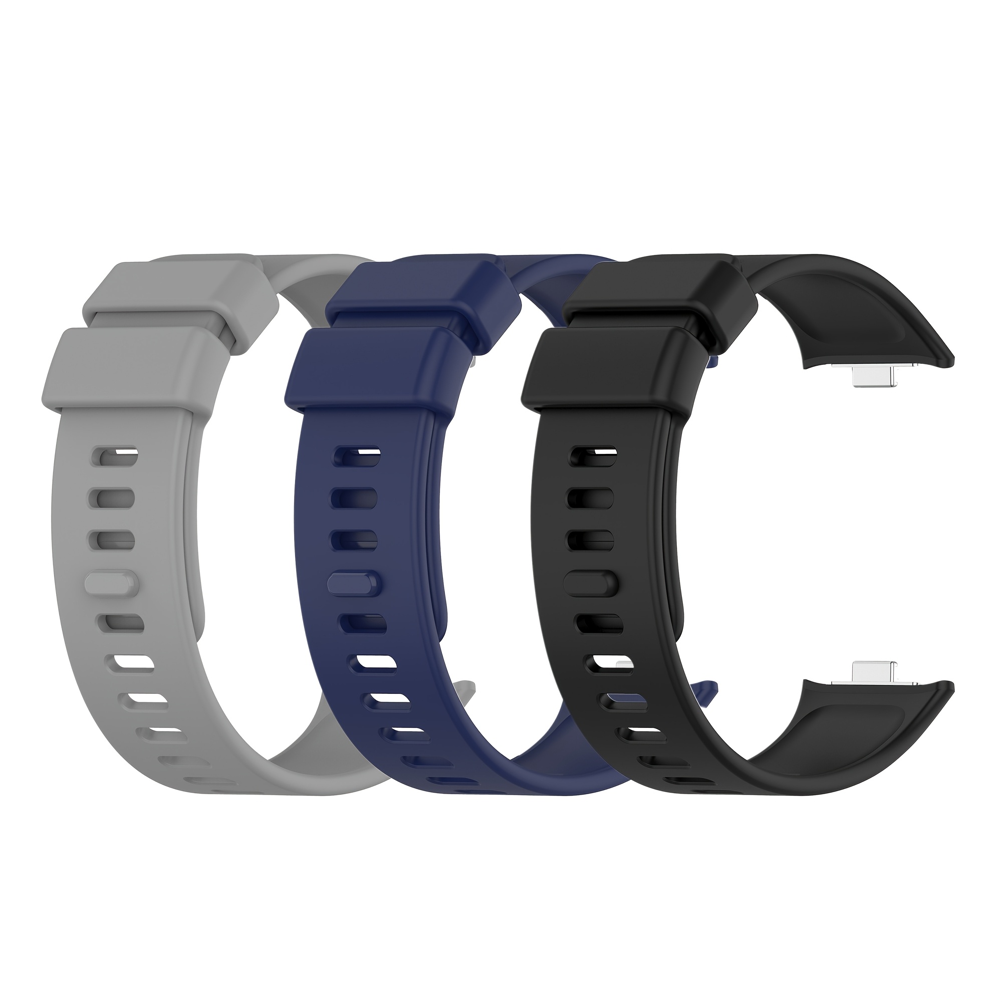 TEMU 3pcs Set Suitable For Redmi Watch 5 Strap, Redmi Watch 4 Breathable Men's And Women' Wristband Sports Bracelet, Suitable For Xiaomi Band 8