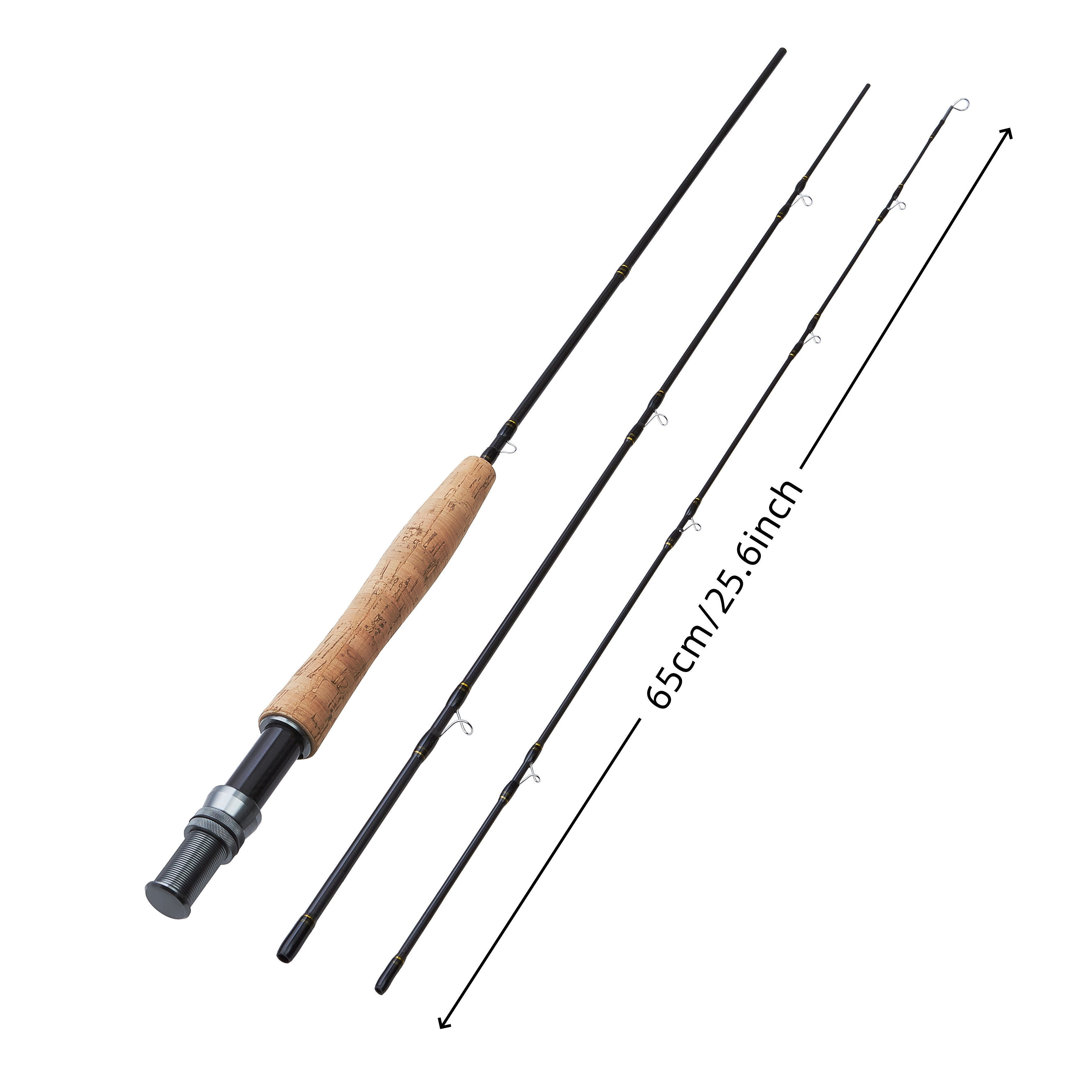 6 feet 0wt 1wt fly fishing rod light weight 3 pieces carbon - Temu South  Africa