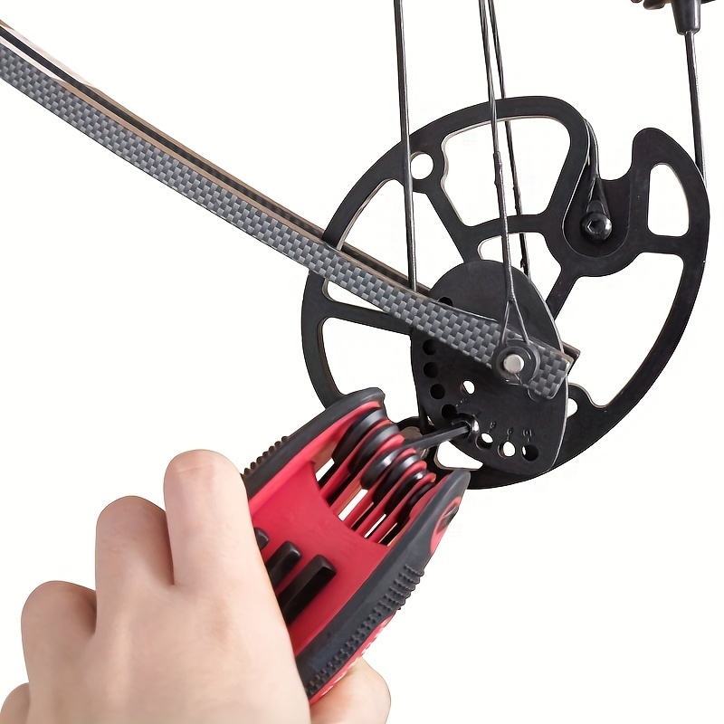 Archery Allen Wrench Set Folding Hex Key Tool Temu