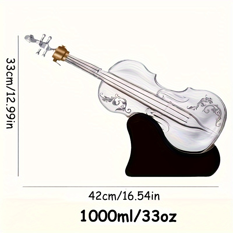 ViolinVessel™ decanter on bar display