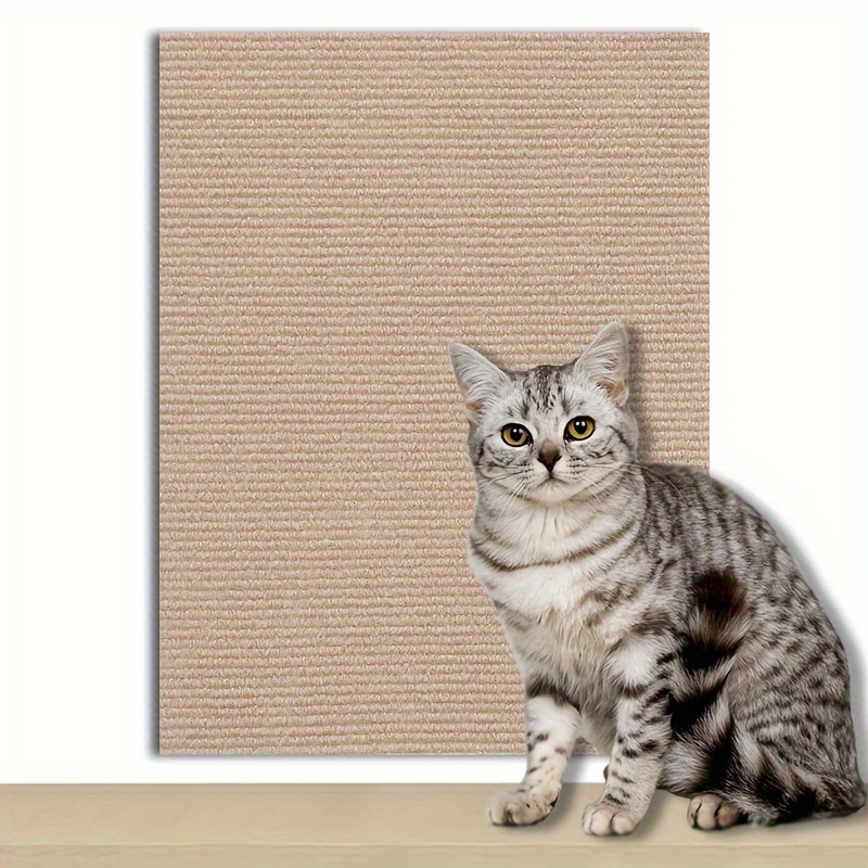 TEMU Cat Scratching Board, Pet Cat Climbing Mat, Interactive Cat Toy, Versatile And Durable Wall Sticker That Does Not Shed Christmas Gift