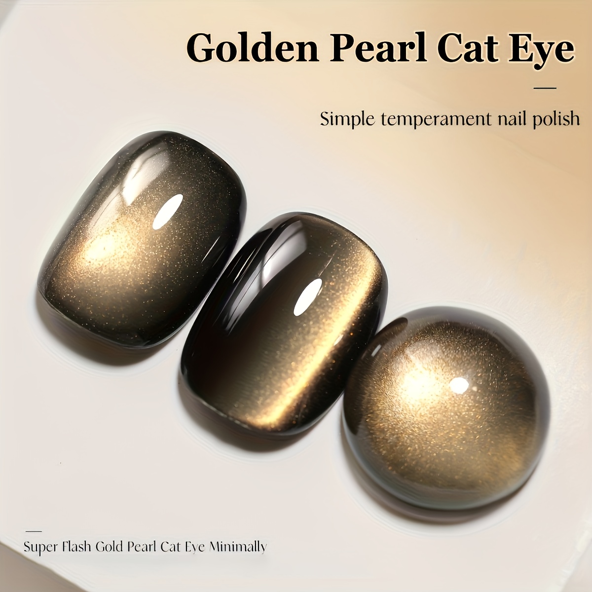 Image of 15ml Xeijayi Magnetic Cat Eye Nail Polish Gel - Holographic /led Suitable For Salon Use, Magnetic Suitable For Diy Nail Art, /korean Style Magnetic Gel For For Women's Nail Designs