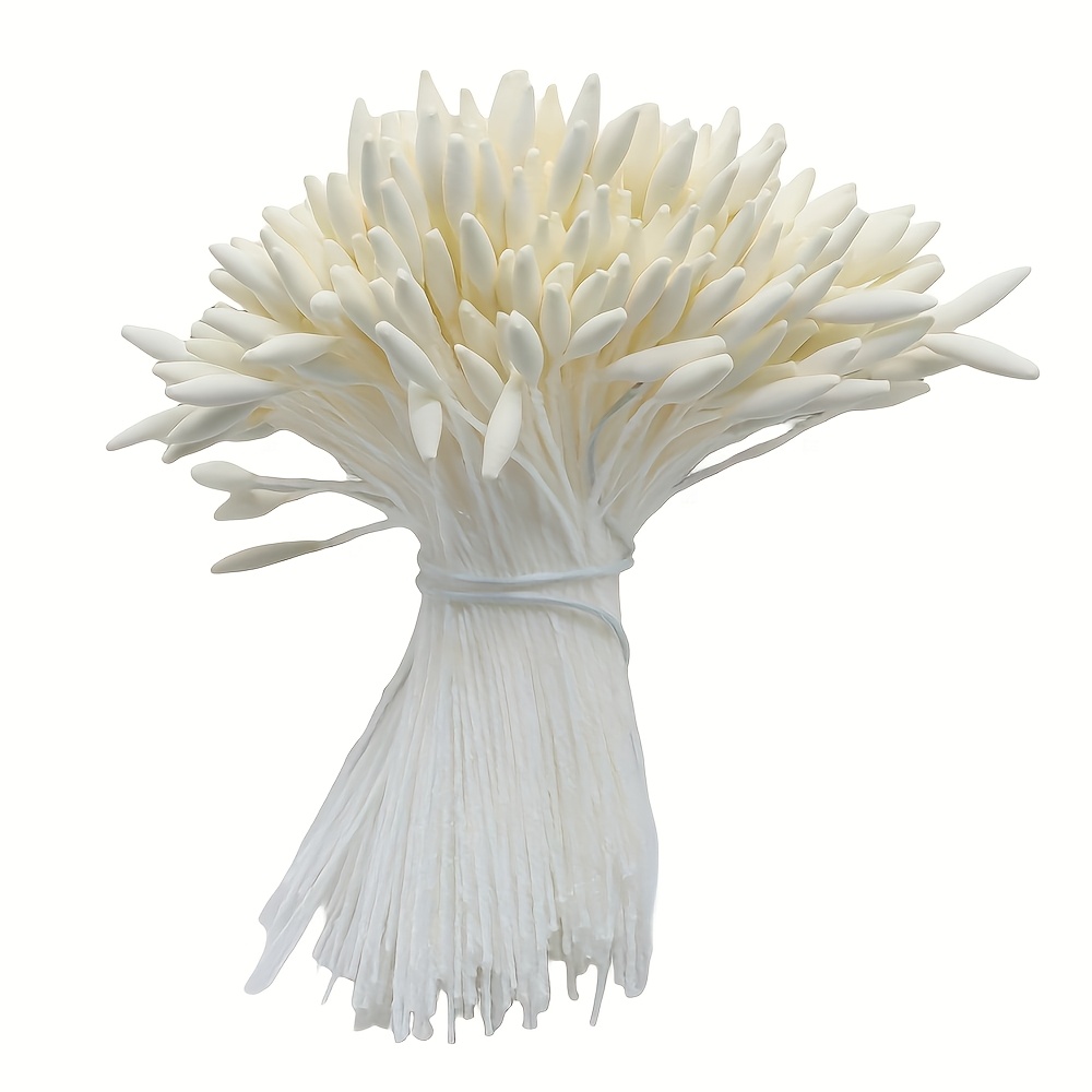 Image of 180pcs Of 2-millimeter Hardened Matte Pointed Single-head Flower , Hairpin Hair Accessory Diy Material, Diy Artificial Flower Material, Wedding , Handmade Realistic Flower , Multiple Single Colors For