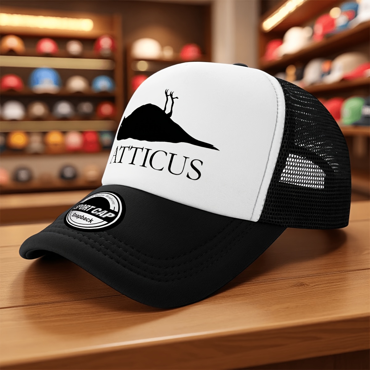 TEMU 1pc Of Cap - Lightweight And Breathable Baseball Cap, Suitable For For Golf, Fishing And Trucker Hats, Featuring A Mesh , Ideal For Outdoor
