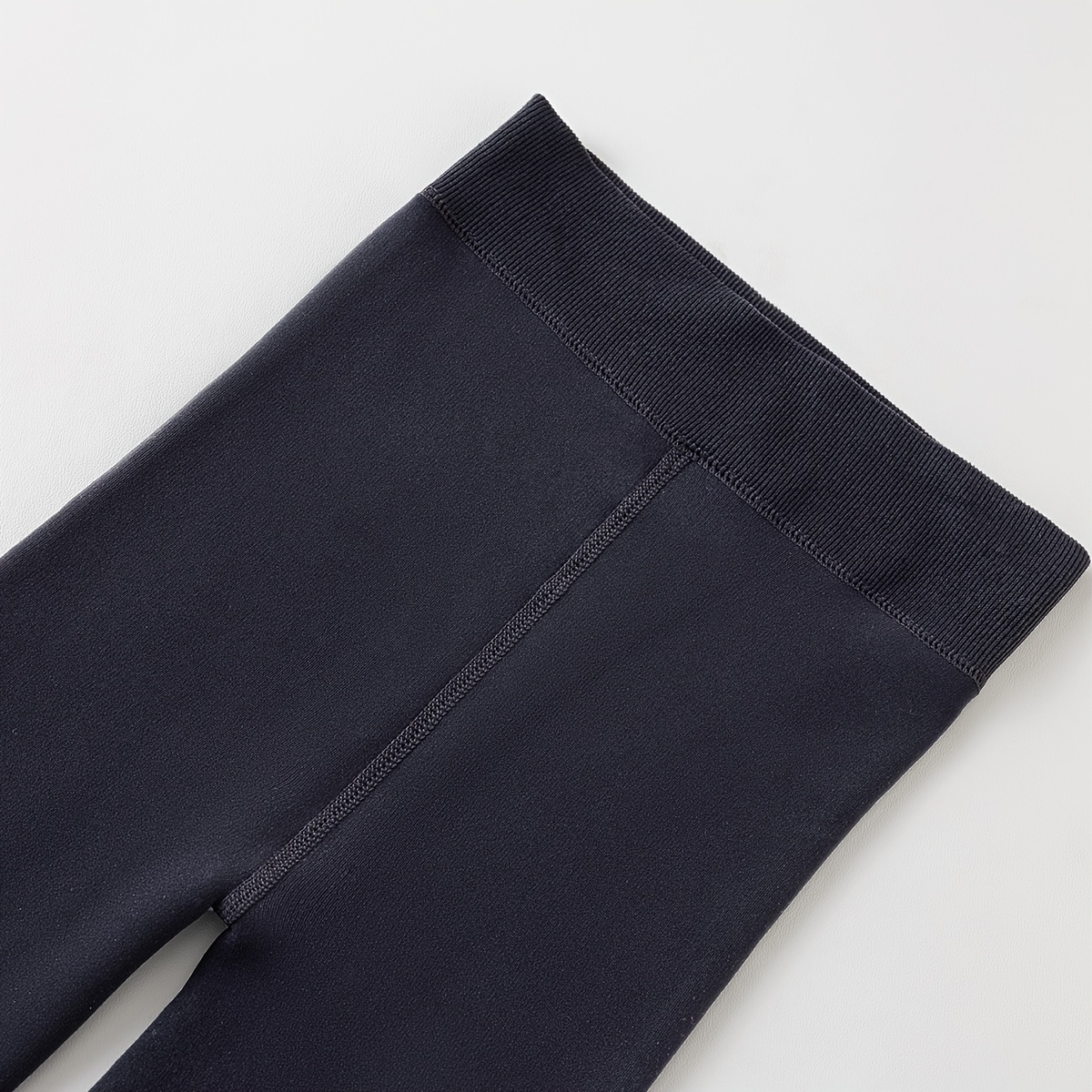 Women's Fleece Leggings, 240g Thickened Warm Nine-Ten Pants, Versatile High Elasticity Ankle Pants for Autumn and Winter