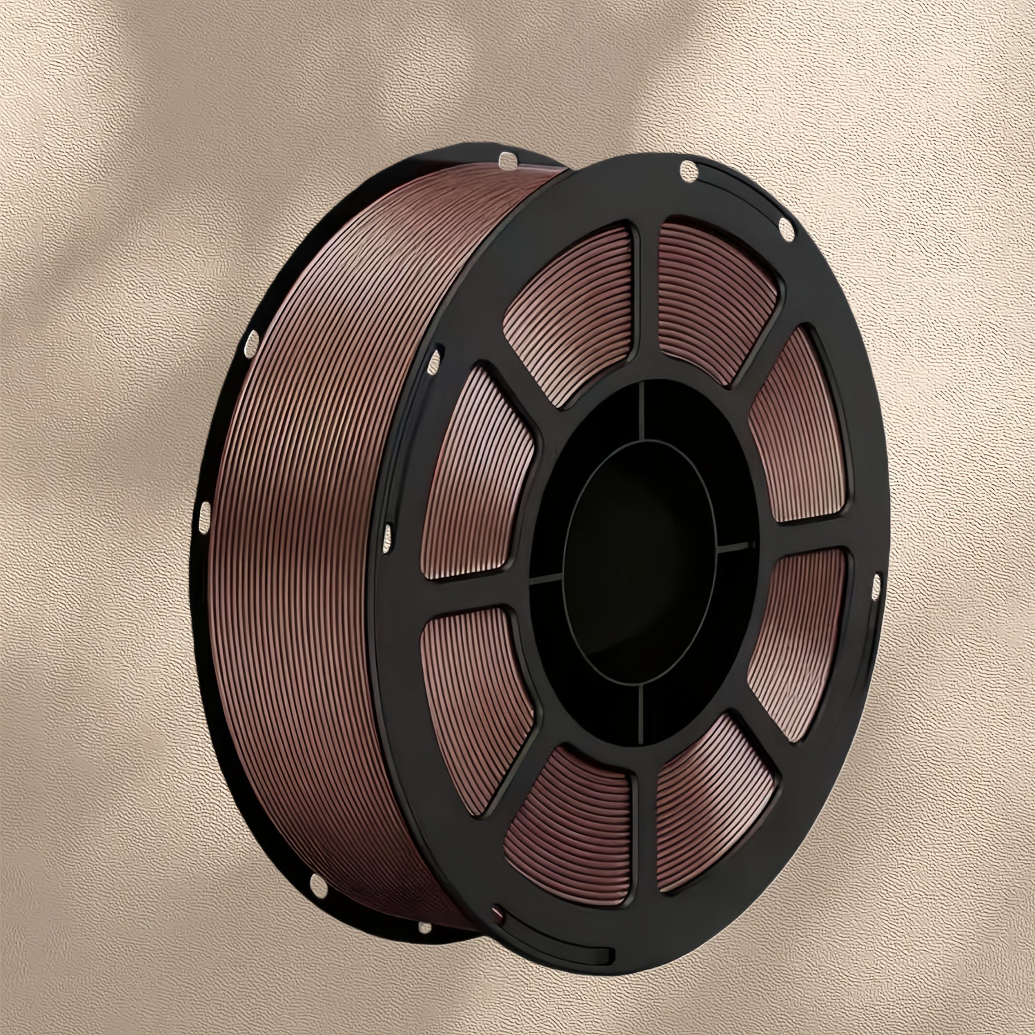 1kg Metallic Petg Filament 1.75mm | Chrome Metallic End, Metal-like, Metallic Brown, 3d Printer Filament