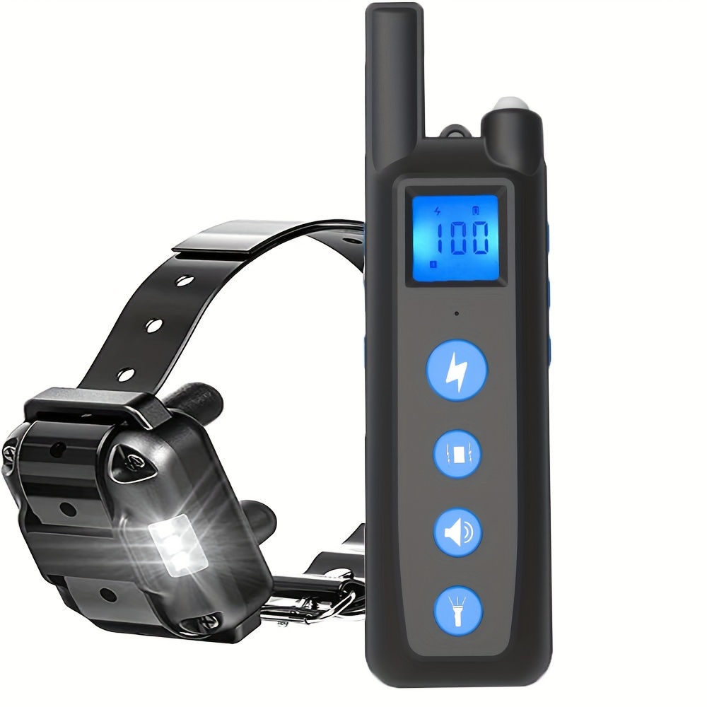 TEMU Train Your Dog Easily - Dog Training Collar With 3 Training Modes & 1000ft Control Range