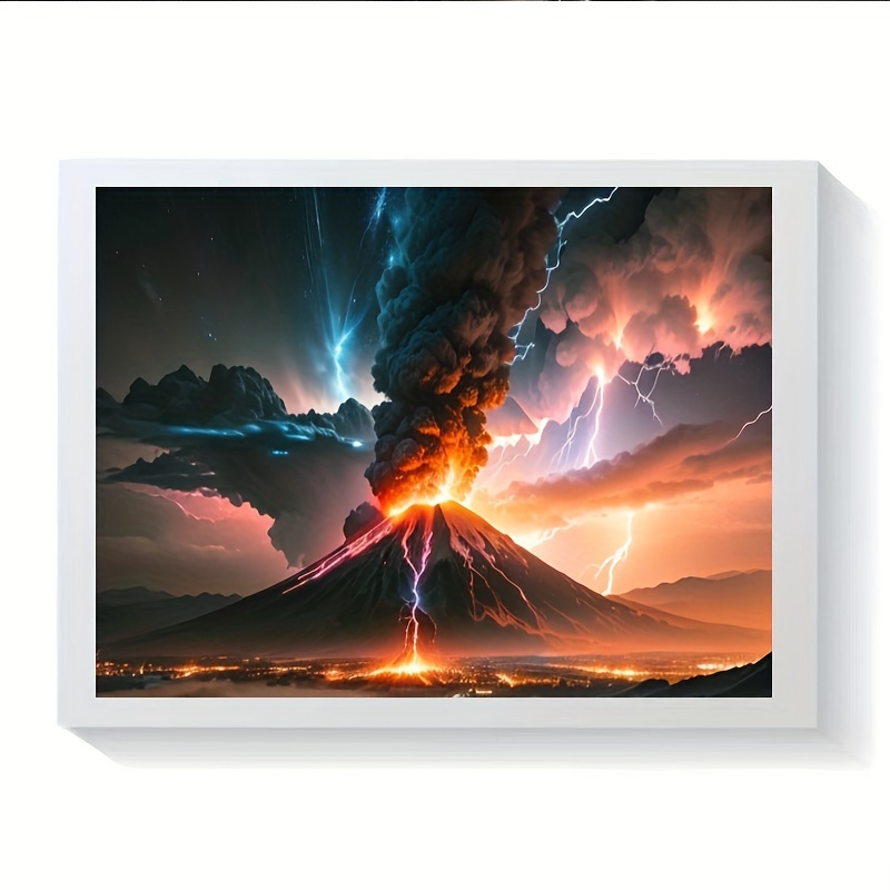 

Diamond Painting Art "volcano" Series 2024 Full Diamond Painting Mosaic 5d Diy Stitch Kit Diamond Painting Art Home Decoration