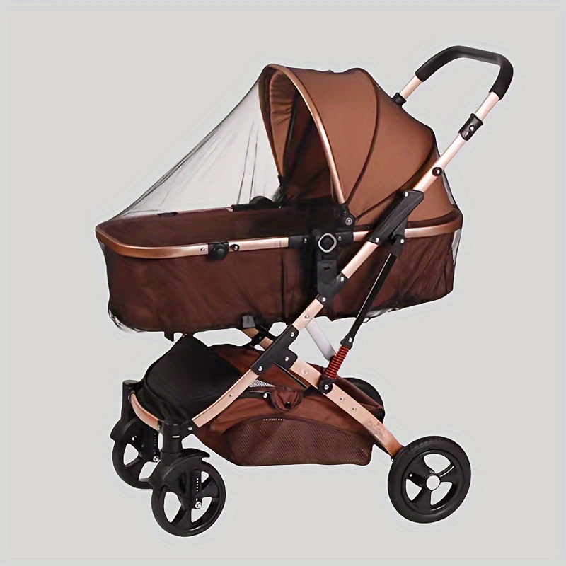 Stroller Mosquito Net - Full Coverage, Durable Polyester, Hand-Wash Only - Perfect for Youngsters Car Seats & Dining Chairs