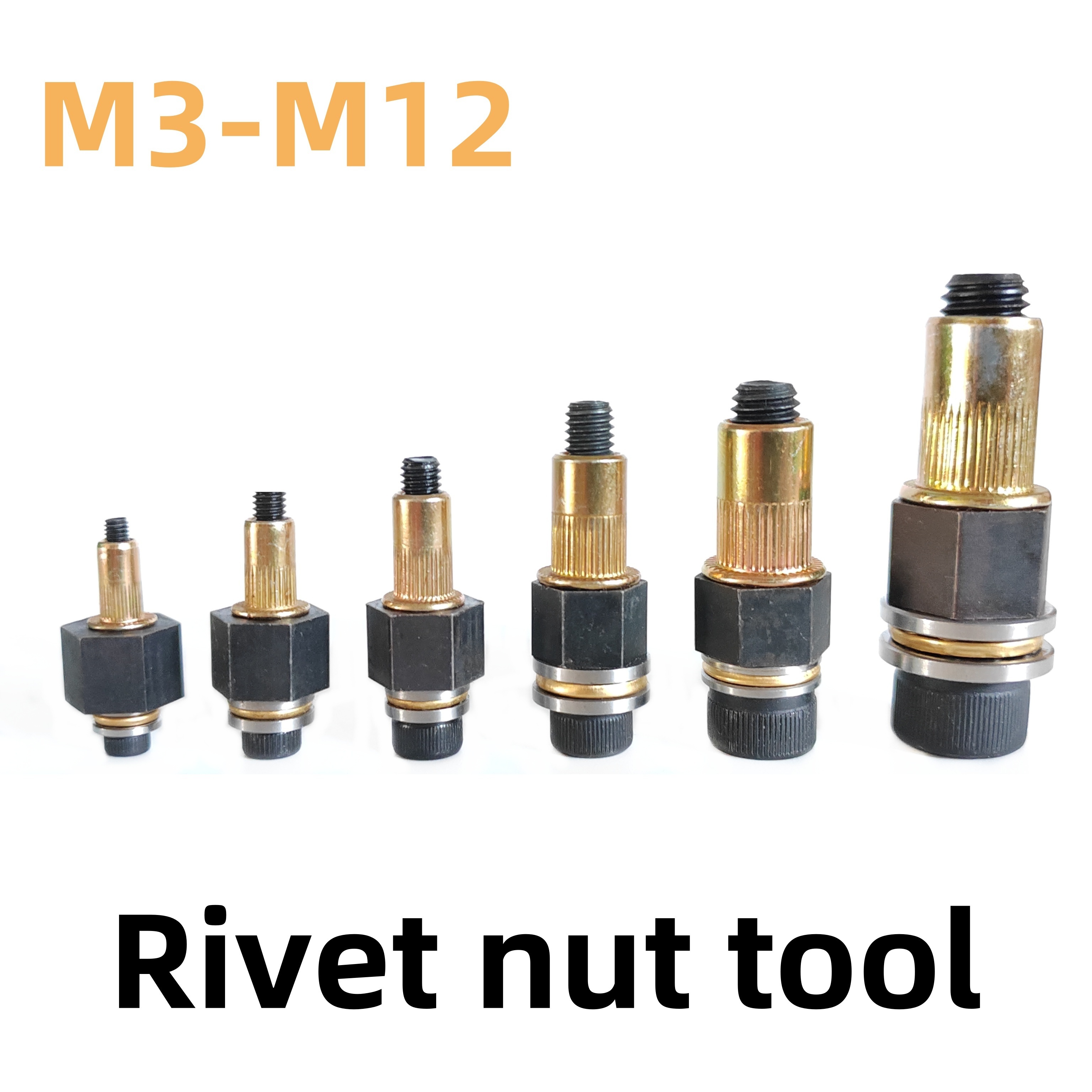 

New Pull Rivet Nut Simple Tool Manual Pull Rivet Nut Tool Simple Tool For Thin Iron Sheet Rivet Nuts