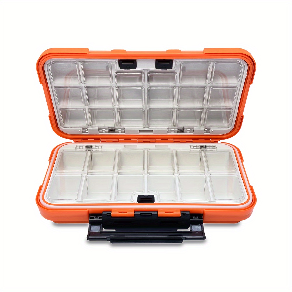 17.8*9.4*3cm Multifunctional Plastic Fishing Lure Spoon Hook Bait Tackle Box  Small Accessory Fishhook Box Compartments Storage Case Box - China Fishing  Tackle Box and Fishing Activity Box price
