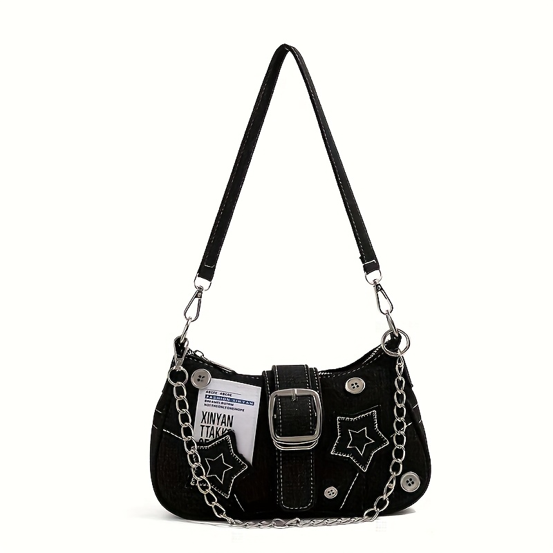 Fashionable Lightweight Crossbody Bag, Detachable Strap Shoulder Bag, Secure Zipper Small Square Bag, Commuting Multi-functional Crossbody Bag