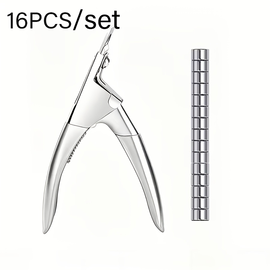 Nail Tip Cutter with 16pcs Additions Set