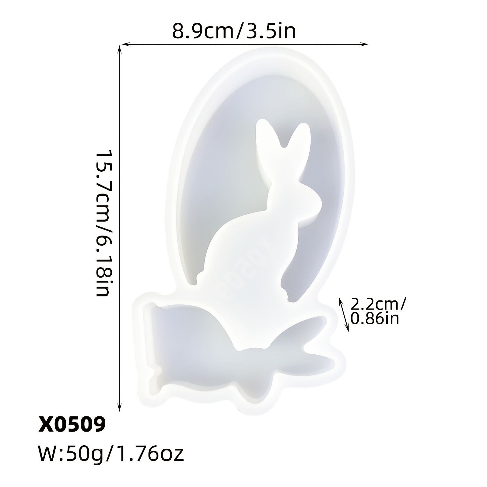 Rabbit Combination Decoration Plaster Mold, Easter Rabbit Resin Plaster Decoration Casting Mold, Diy Rabbit Silicone Mold.