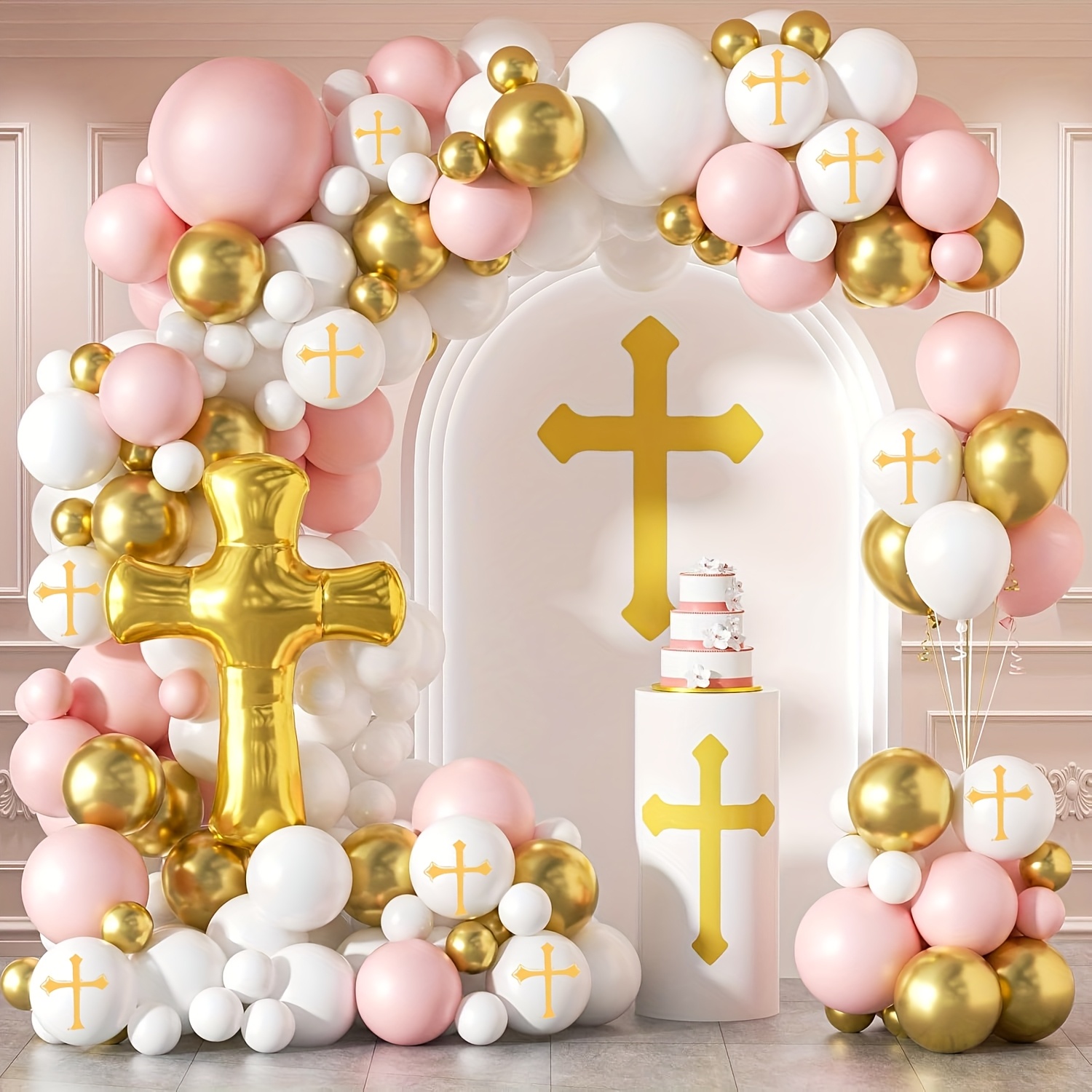 bautizo decoration sold on Temu United States